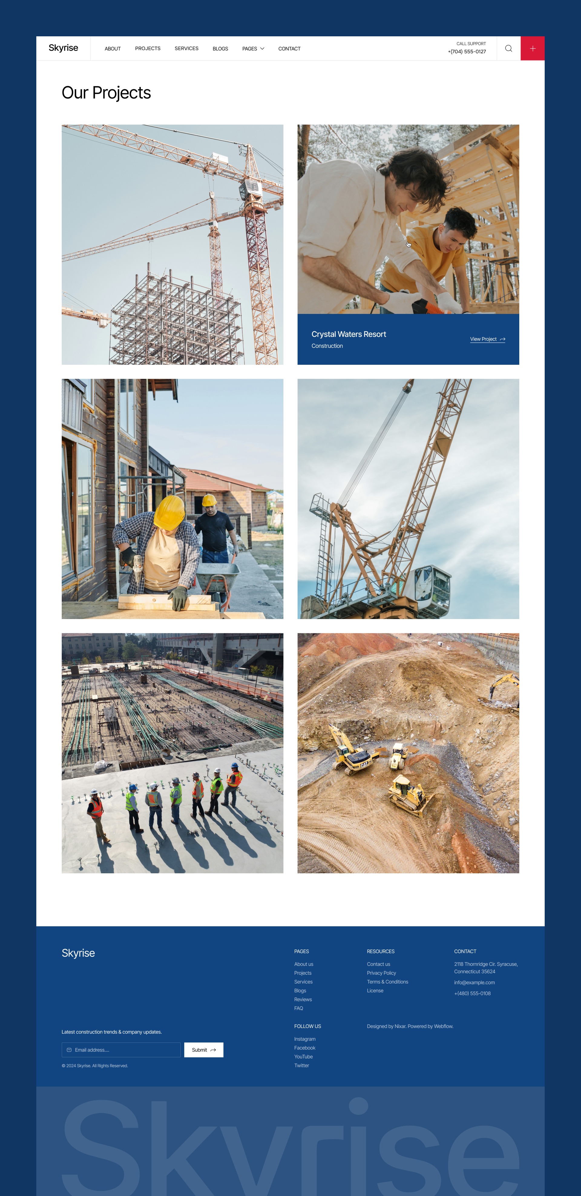 Skyrise - Home Services Website Template Image 1