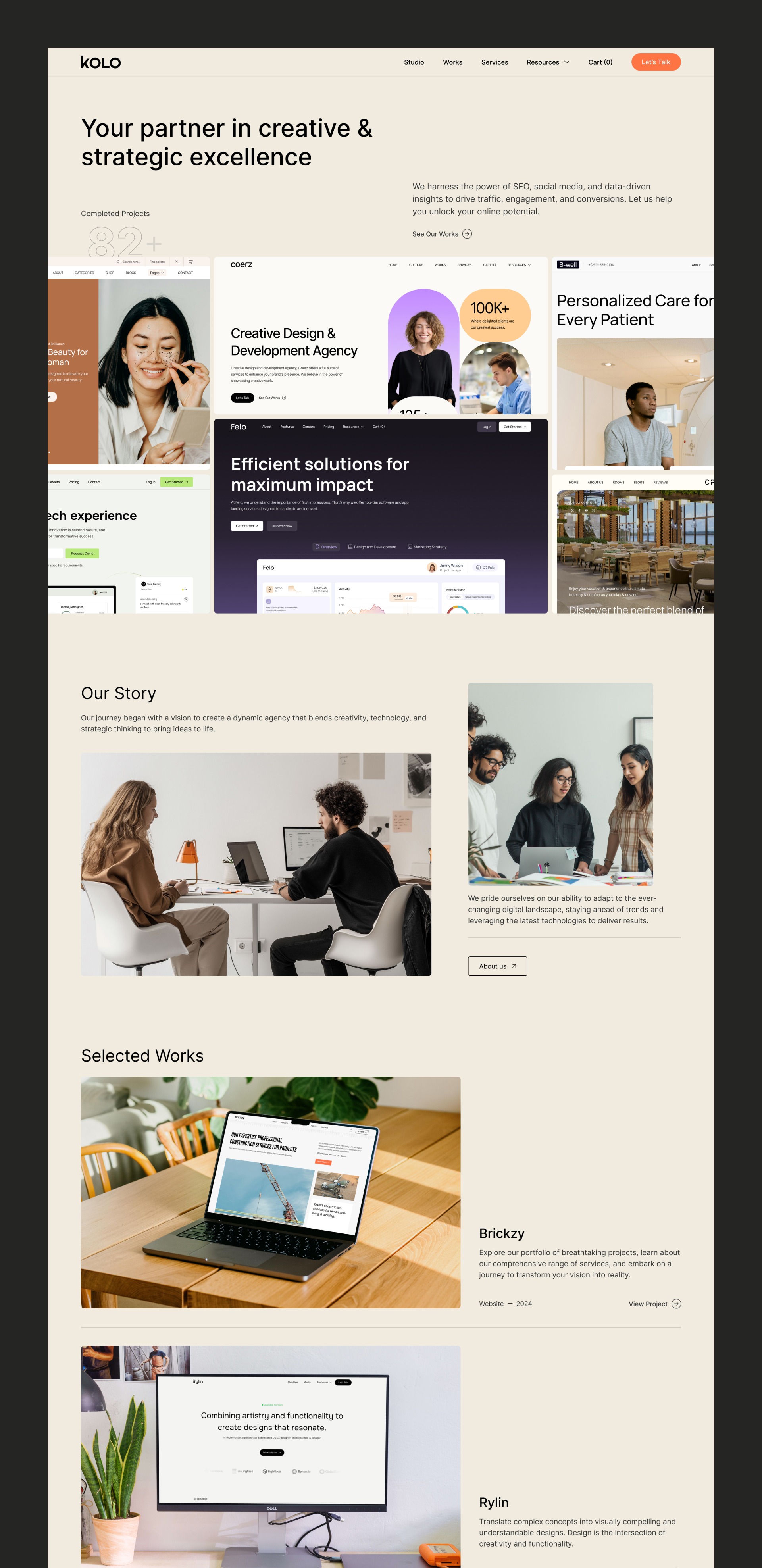 Kolo - Startup & Agency Website Image 0