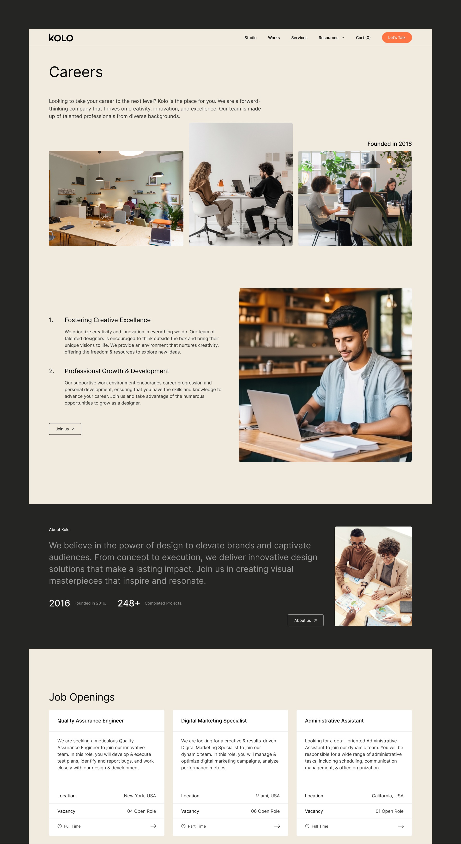 Kolo - Startup & Agency Website Image 1