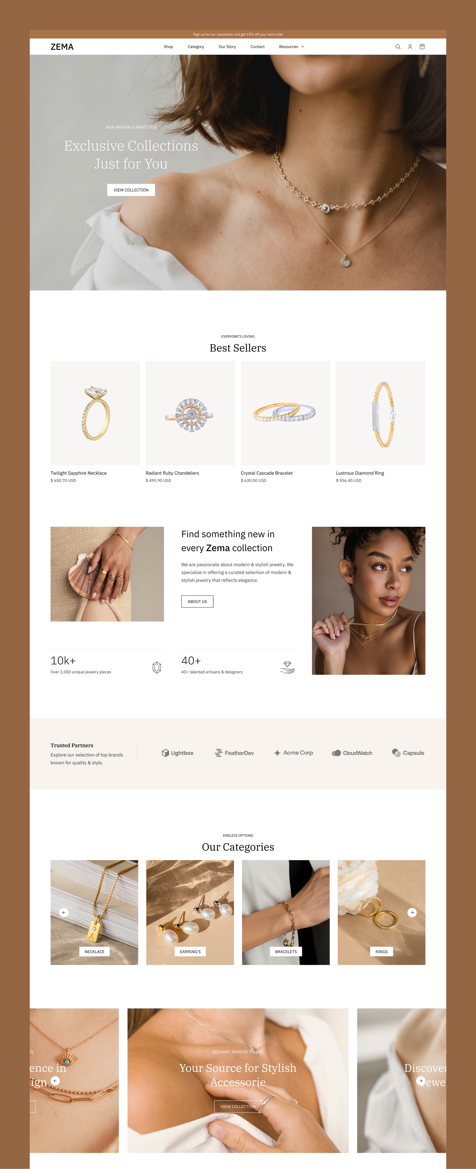 Zema - Retail & E-Commerce Website Template Image 0
