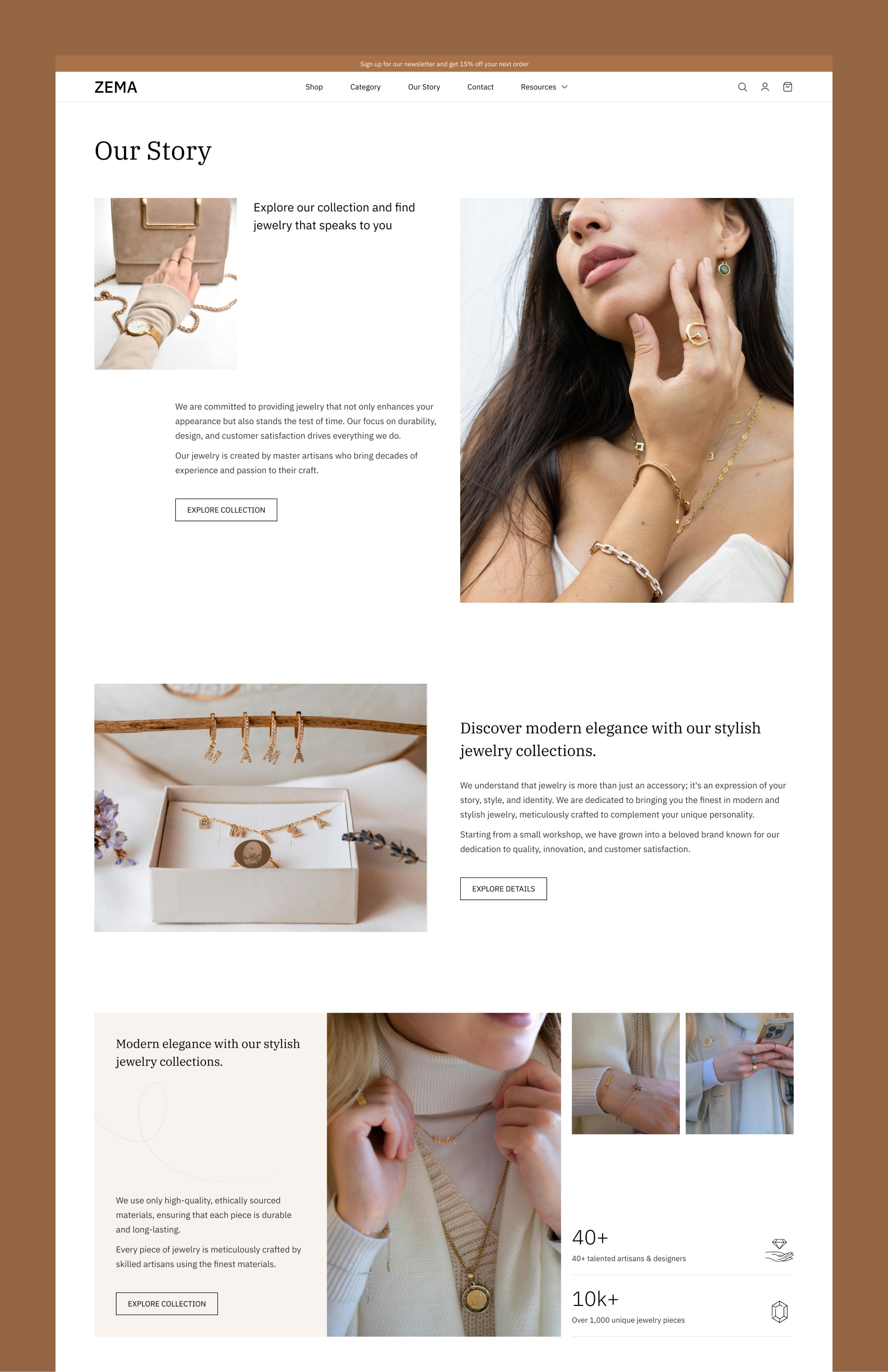Zema - Retail & E-Commerce Website Template Image 1