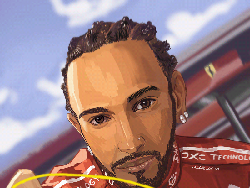 Lewis Hamilton | Digital Portrait