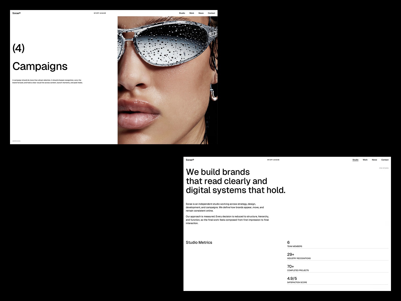 Sorae: Premium Website Template Daniel Image 1