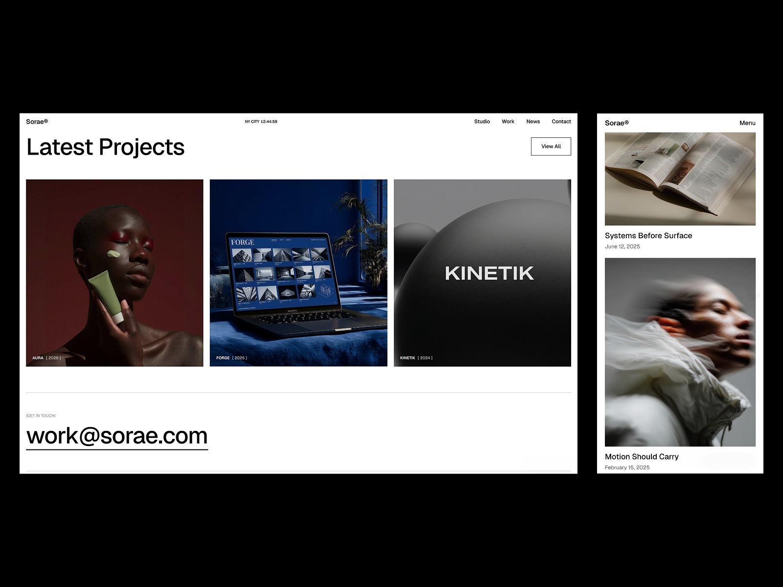Sorae: Premium Website Template Daniel Image 2