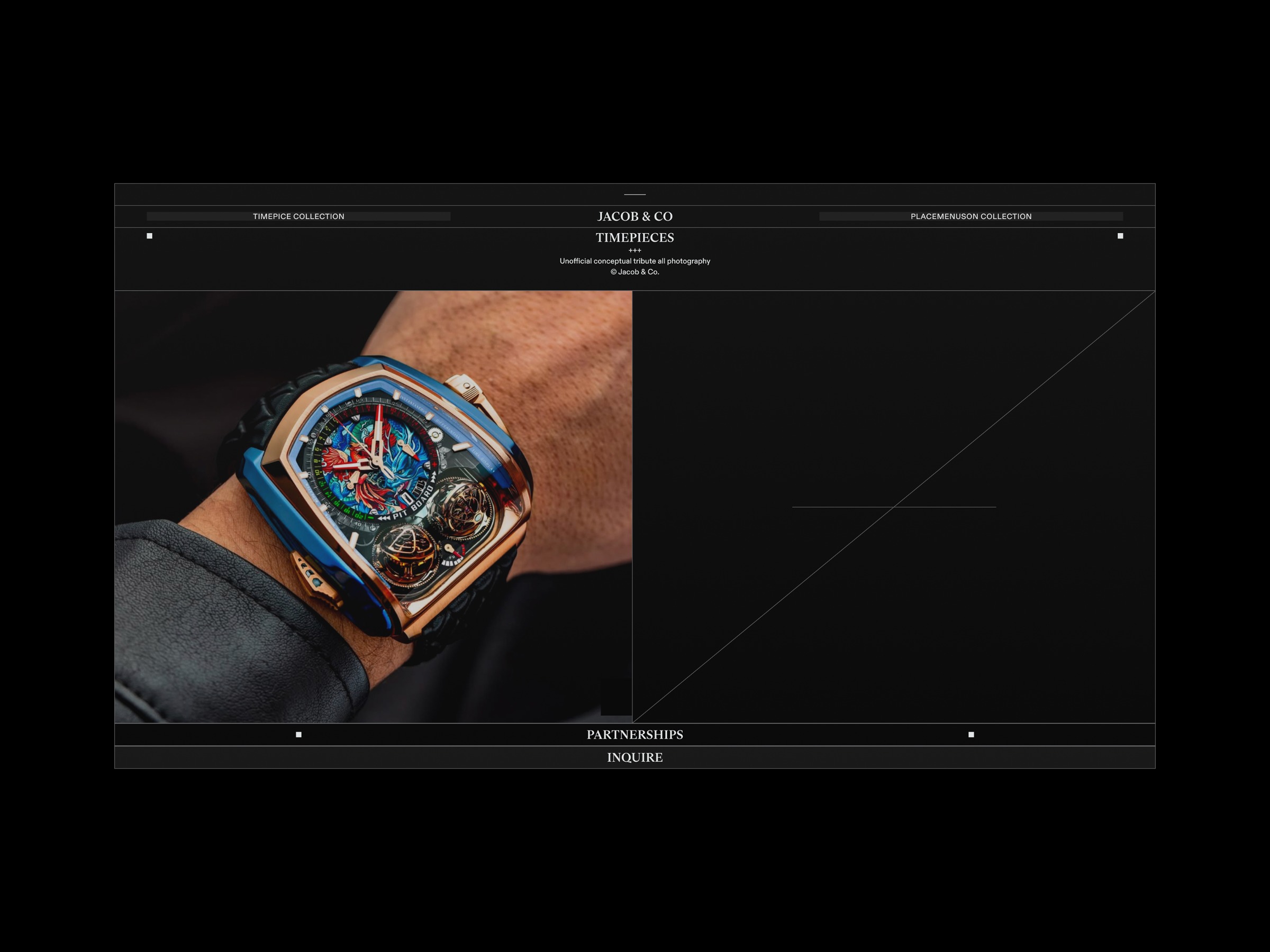 Web Design: Luxury Watches, Jacob & Co  Image 5