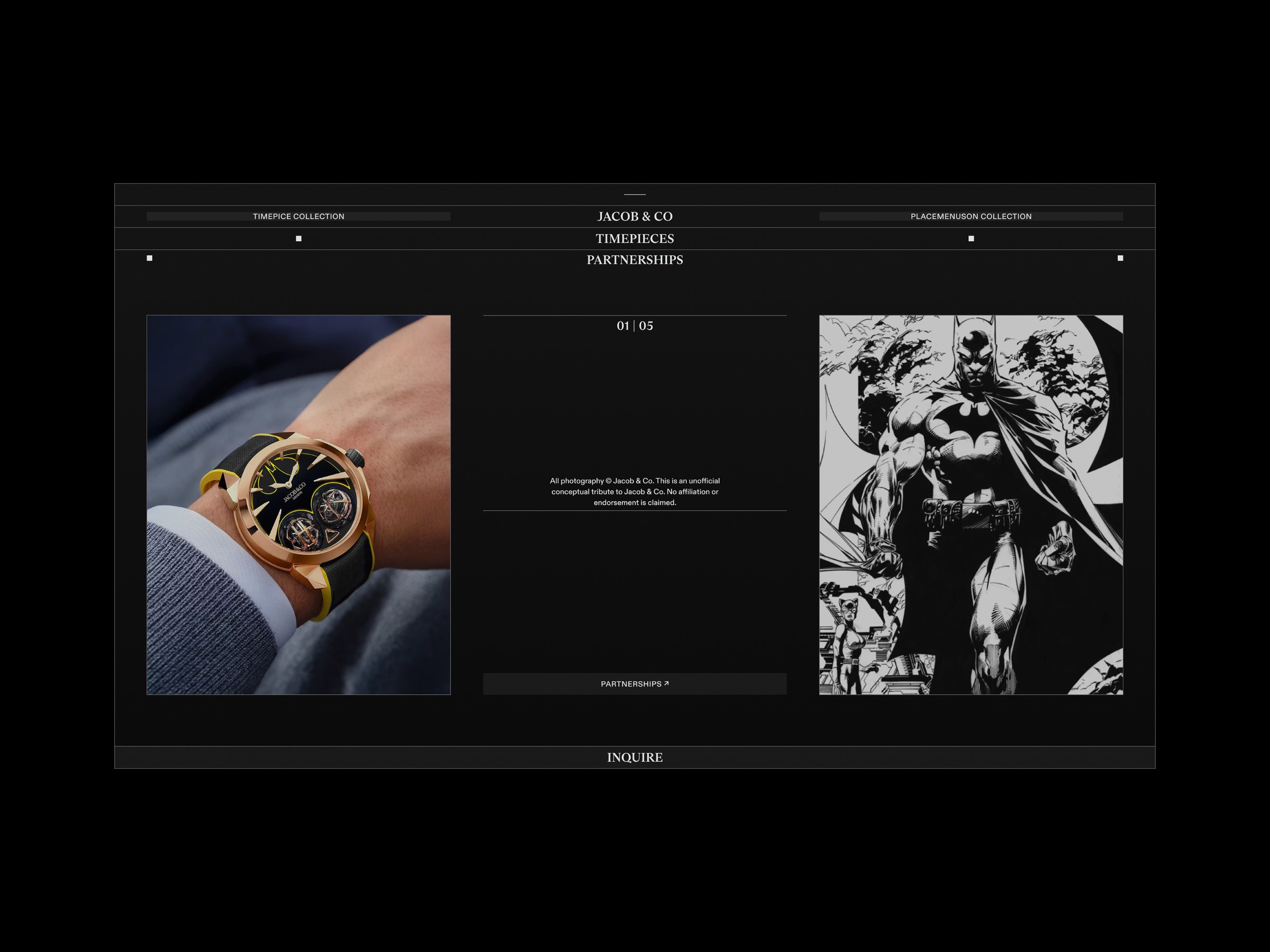 Web Design: Luxury Watches, Jacob & Co  Image 7