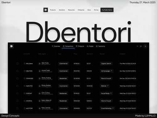 Dbentori - Desing Concepts by Luis R. Melo