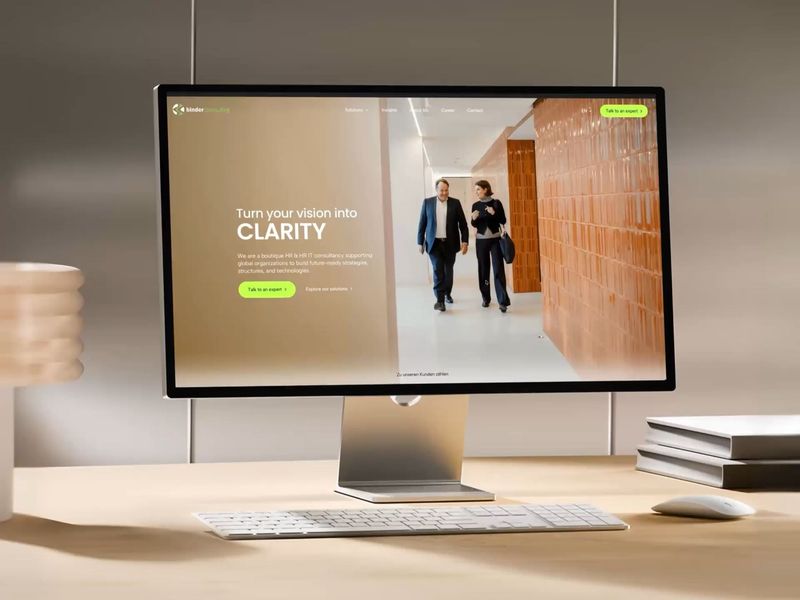 Binder Consulting Website Launch