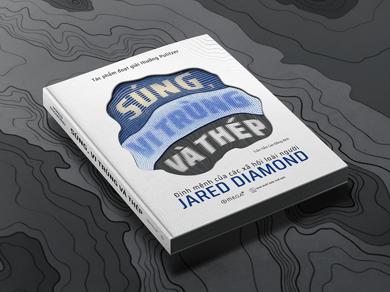 [BOOK COVER DESIGN] SÚNG, VI TRÙNG VÀ THÉP