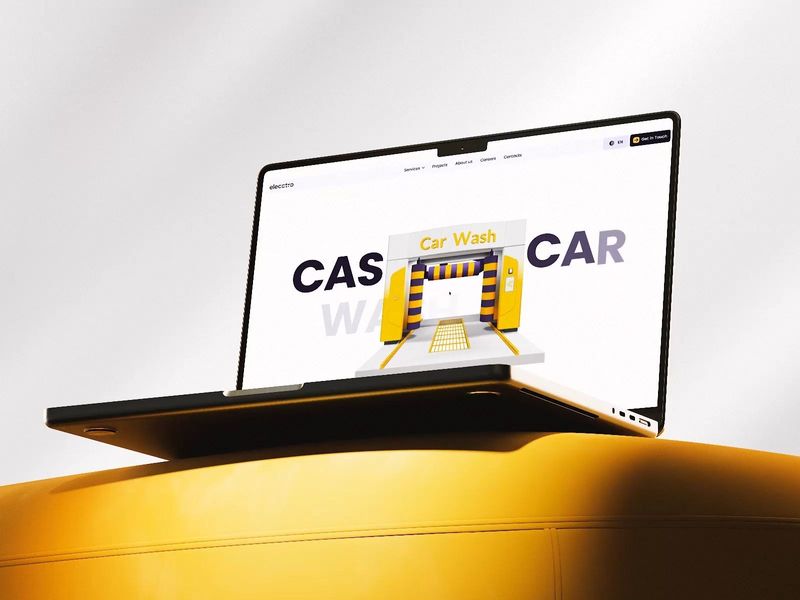 An interactive website for IoT & vending tech company