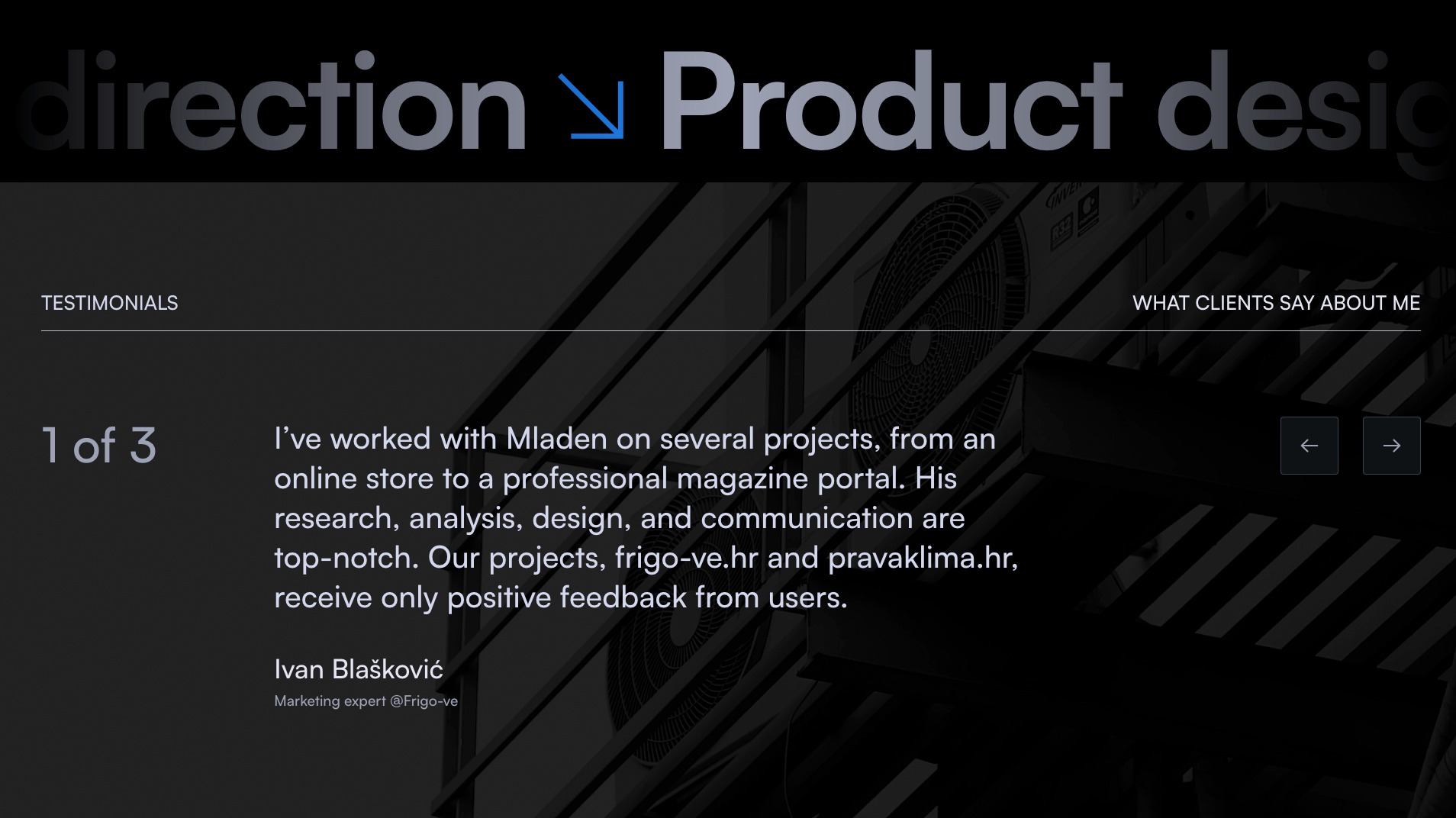 Mladen Madarevic freelance portfolio Image 3