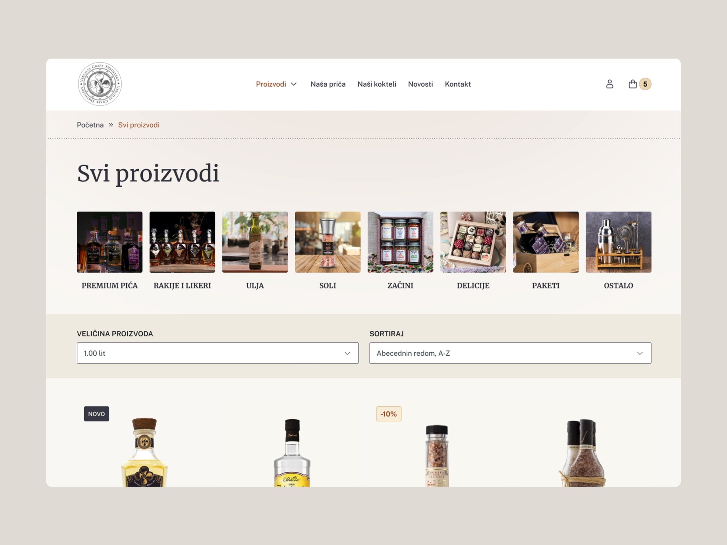 Vergilas Craft Distillery - Craft spirits from Croatia Image 3