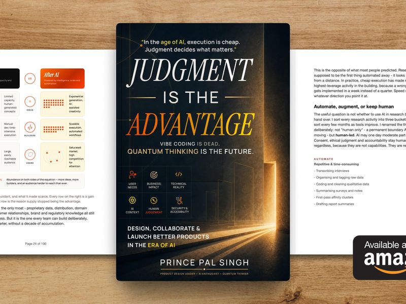 Learn why Quantum Thinking is the future in Judgment is the Advantage Book