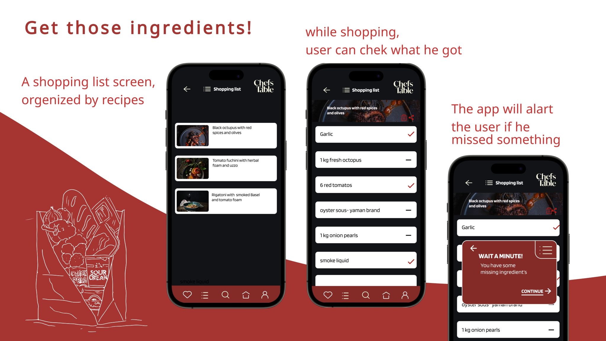 CHEFS TABLE-COOKING APP Image 3