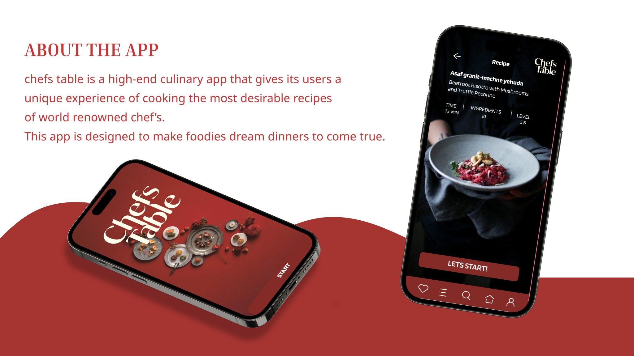 CHEFS TABLE-COOKING APP Image 5
