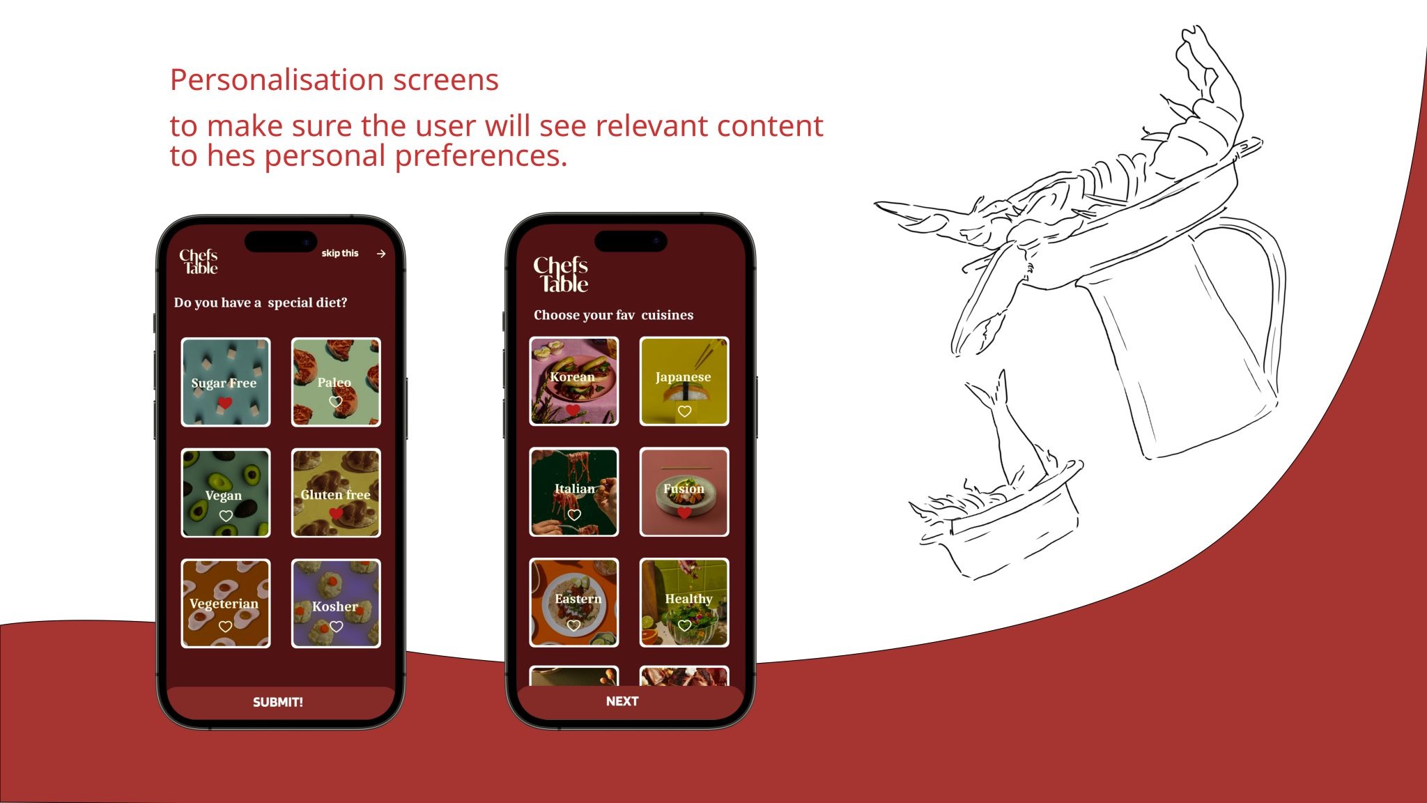 CHEFS TABLE-COOKING APP Image 17