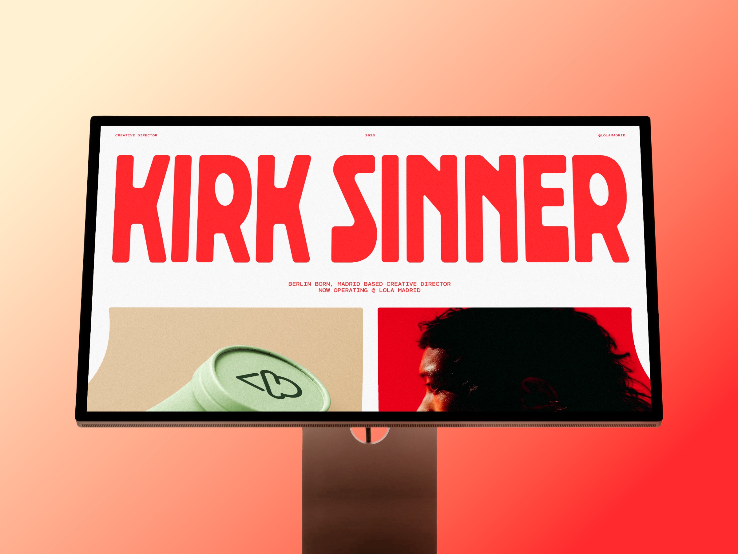 Kirk Sinner - Free WebGL Framer Template Image 1