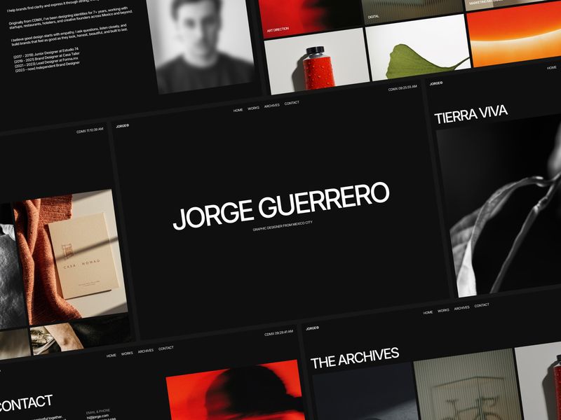 JORGE: Free Resume Website Template by Ludovic Losco — Framer Marketplace