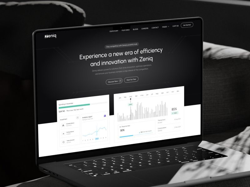 Zeniq - Technology Website Template