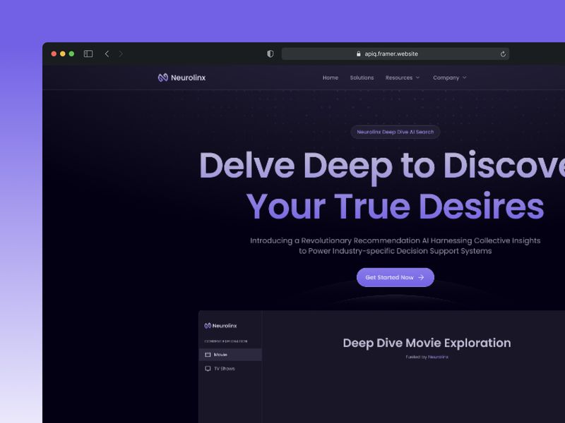 Neurolinx AI SaaS & Web3 Website Templates