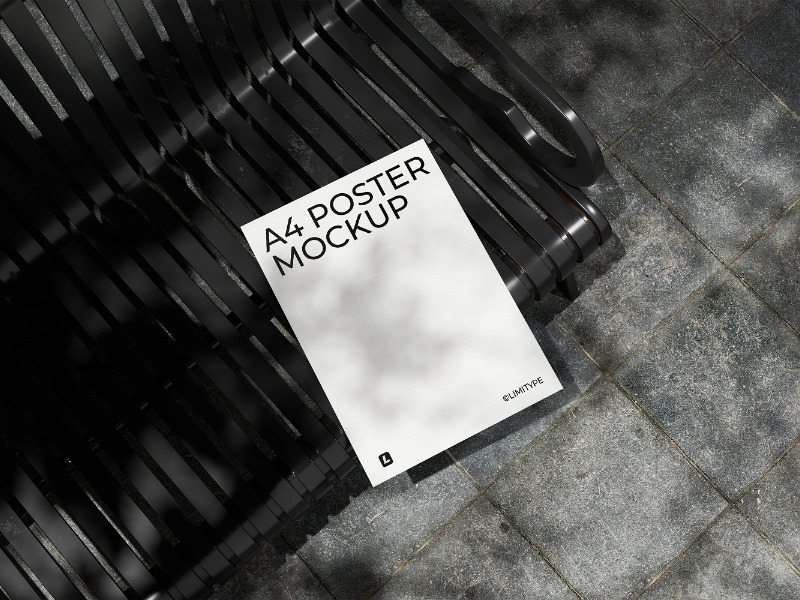 A4 Poster Mockup