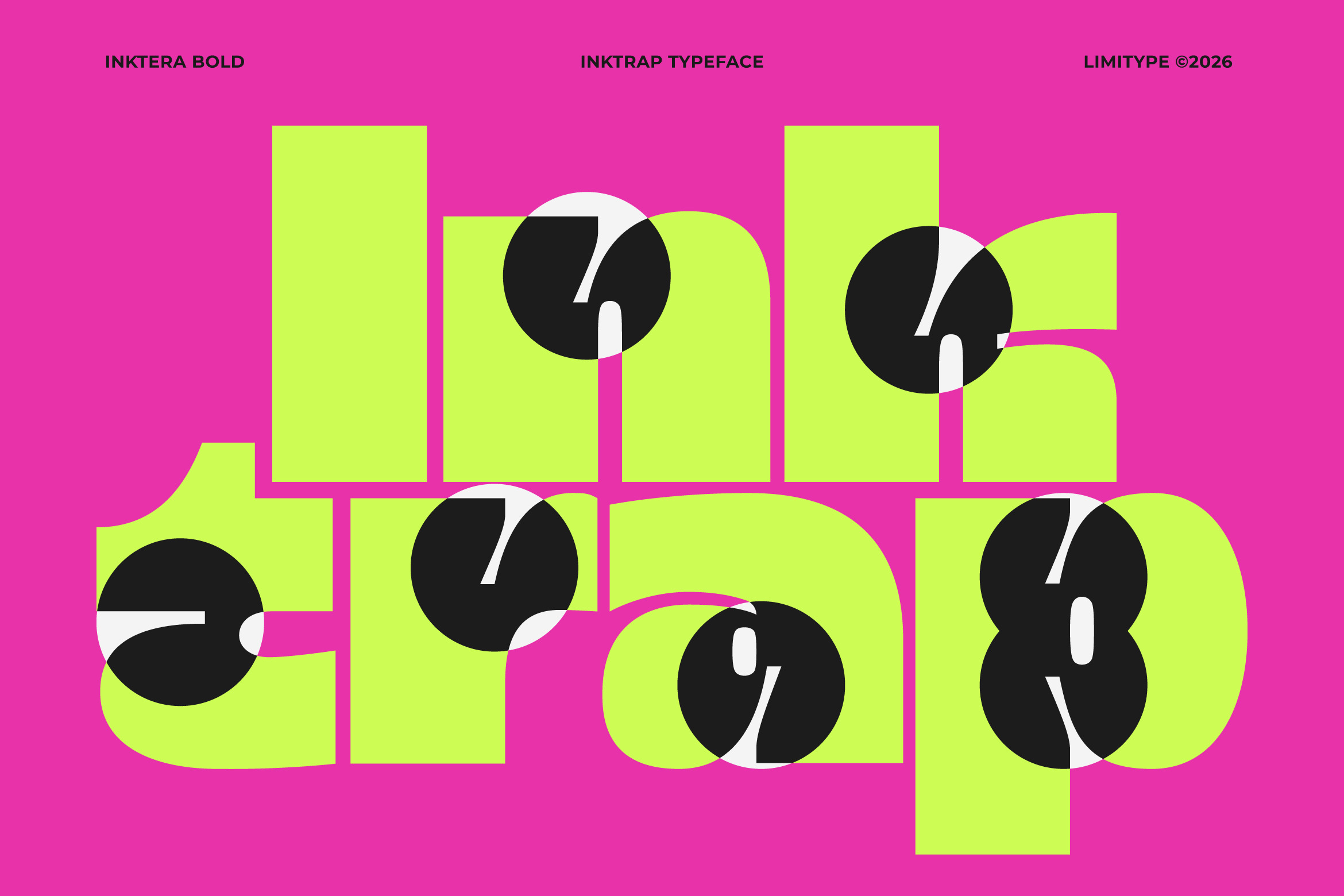 Inktera - Bold Inktrap Font Image 3