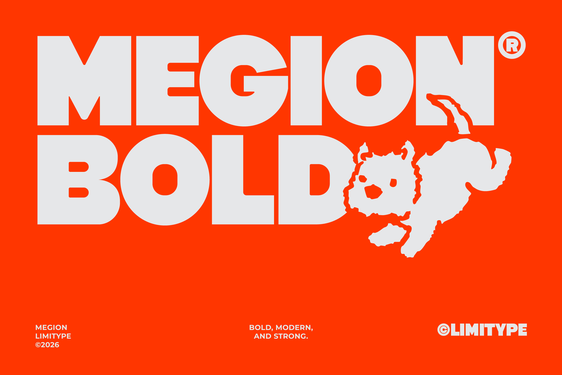 Megion - Bold Display Font