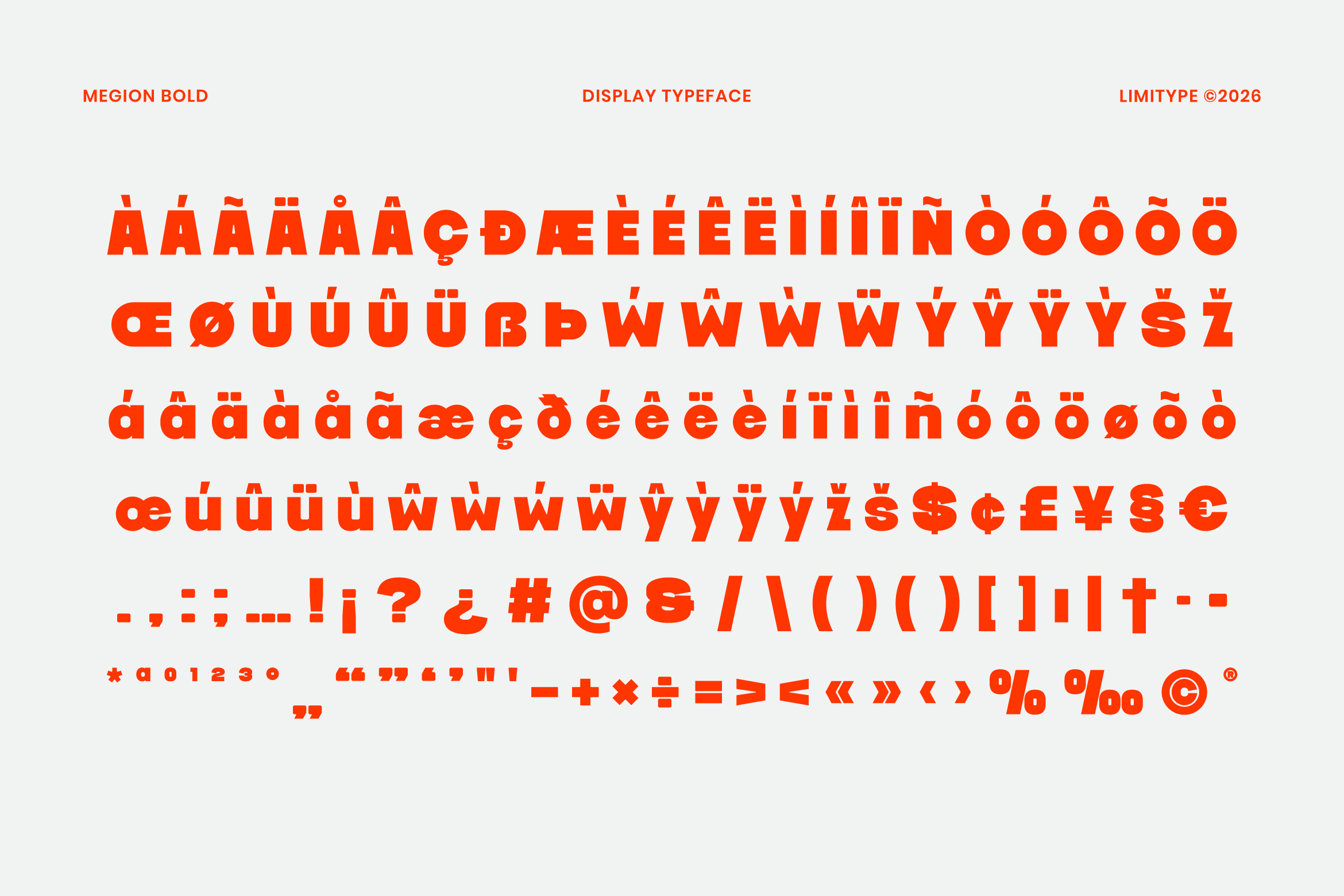 Megion - Bold Display Font Image 7