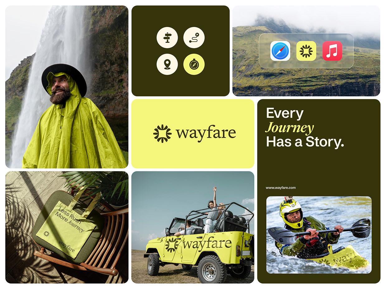 Wayfare Brand Identity Travel Agency Image 2
