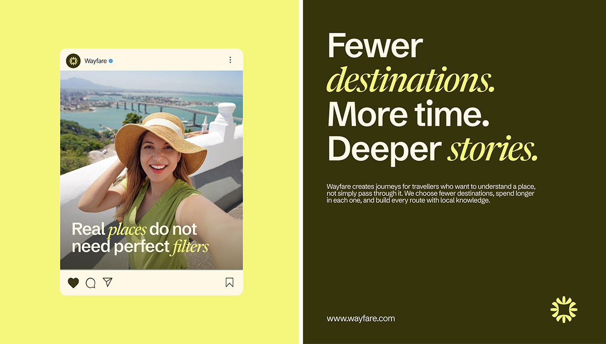 Wayfare Brand Identity Travel Agency Image 12