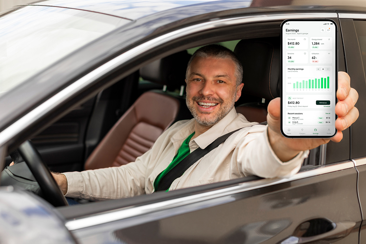 SpareCharge | Peer-to-Peer EV Charging Brand Identity Image 10