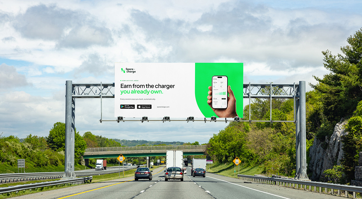 SpareCharge | Peer-to-Peer EV Charging Brand Identity Image 14