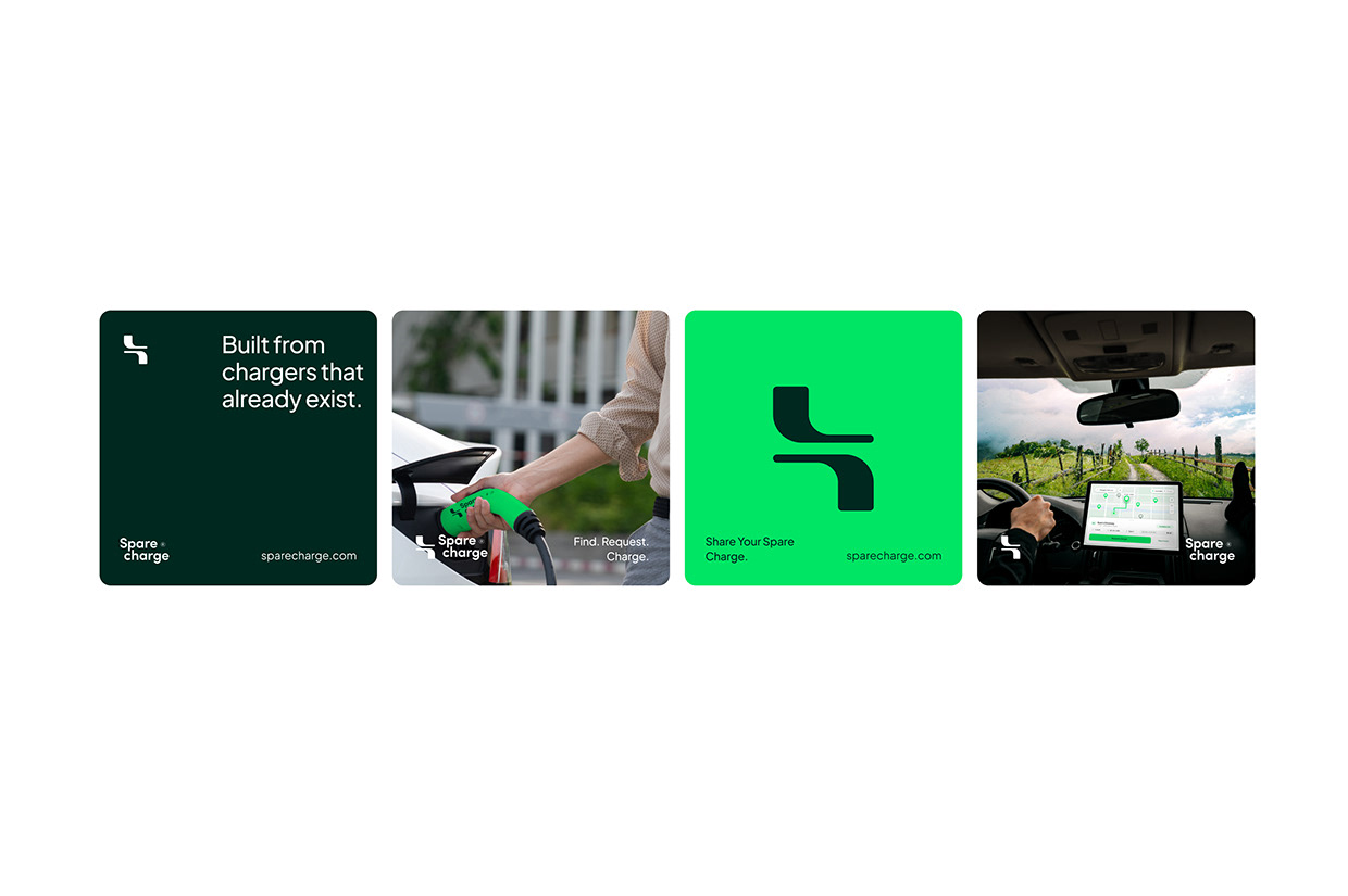 SpareCharge | Peer-to-Peer EV Charging Brand Identity Image 21