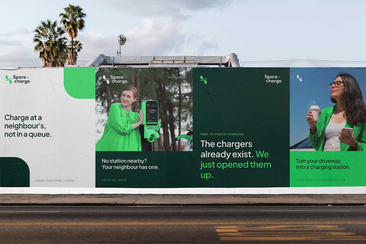 SpareCharge | Peer-to-Peer EV Charging Brand Identity Image 30