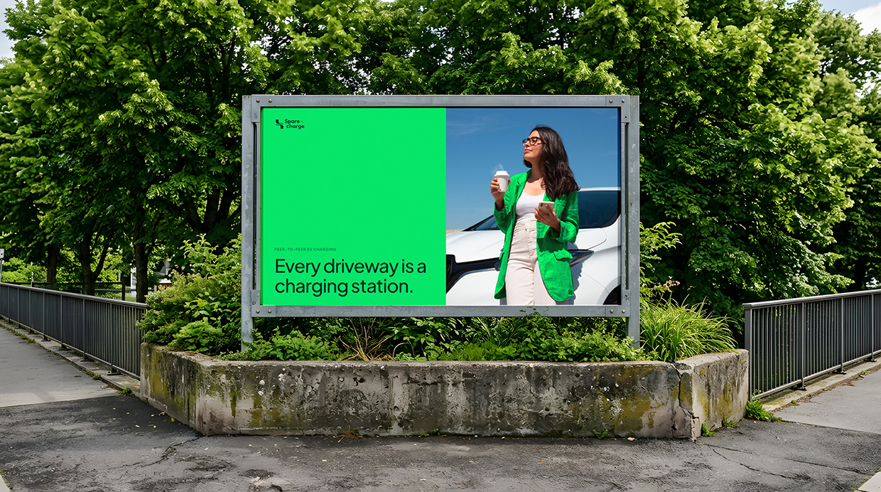 SpareCharge | Peer-to-Peer EV Charging Brand Identity Image 32