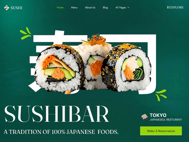 Sushi by Framerbucket