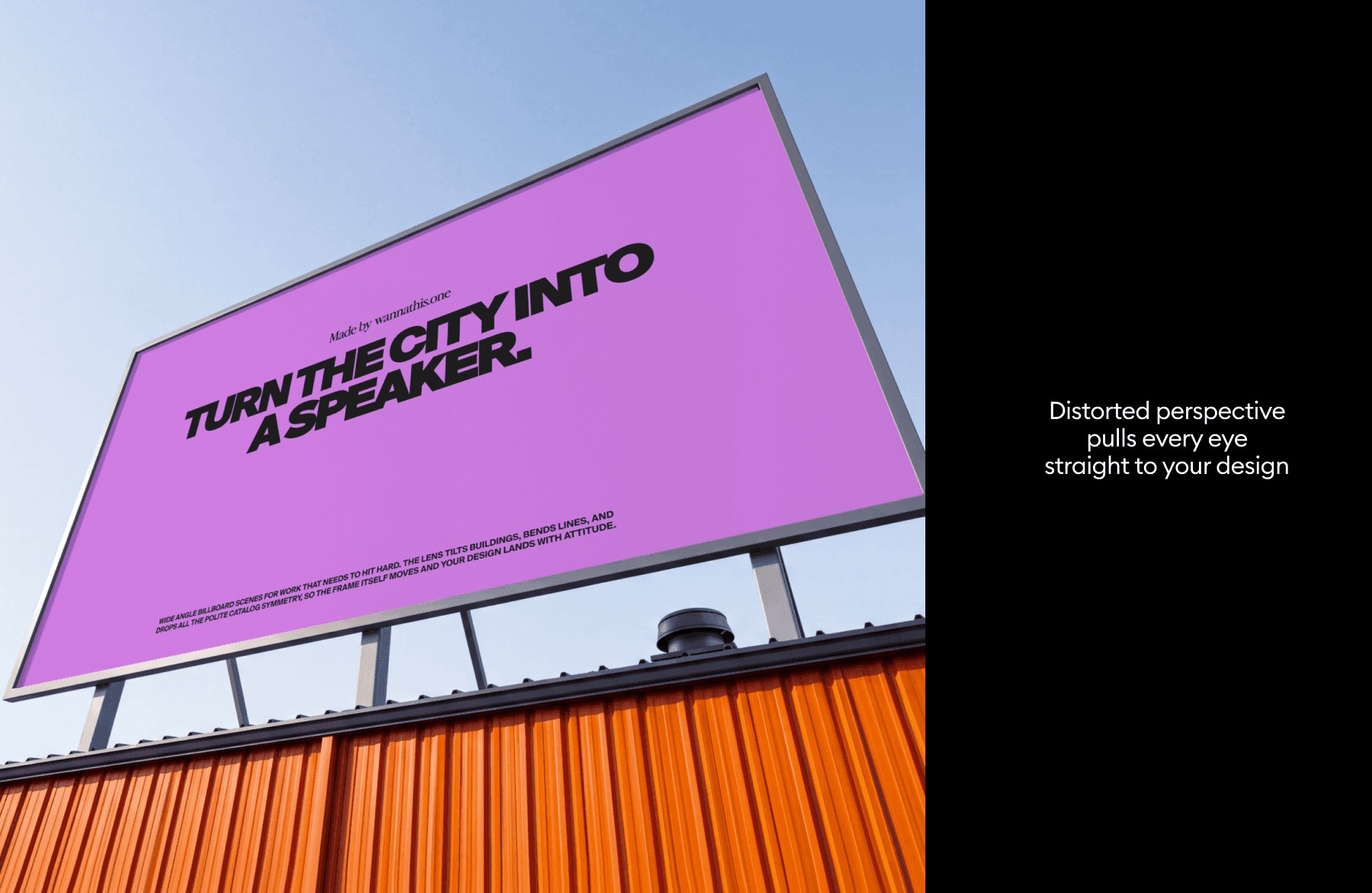 Wide Angle Billboard Mockups Image 0