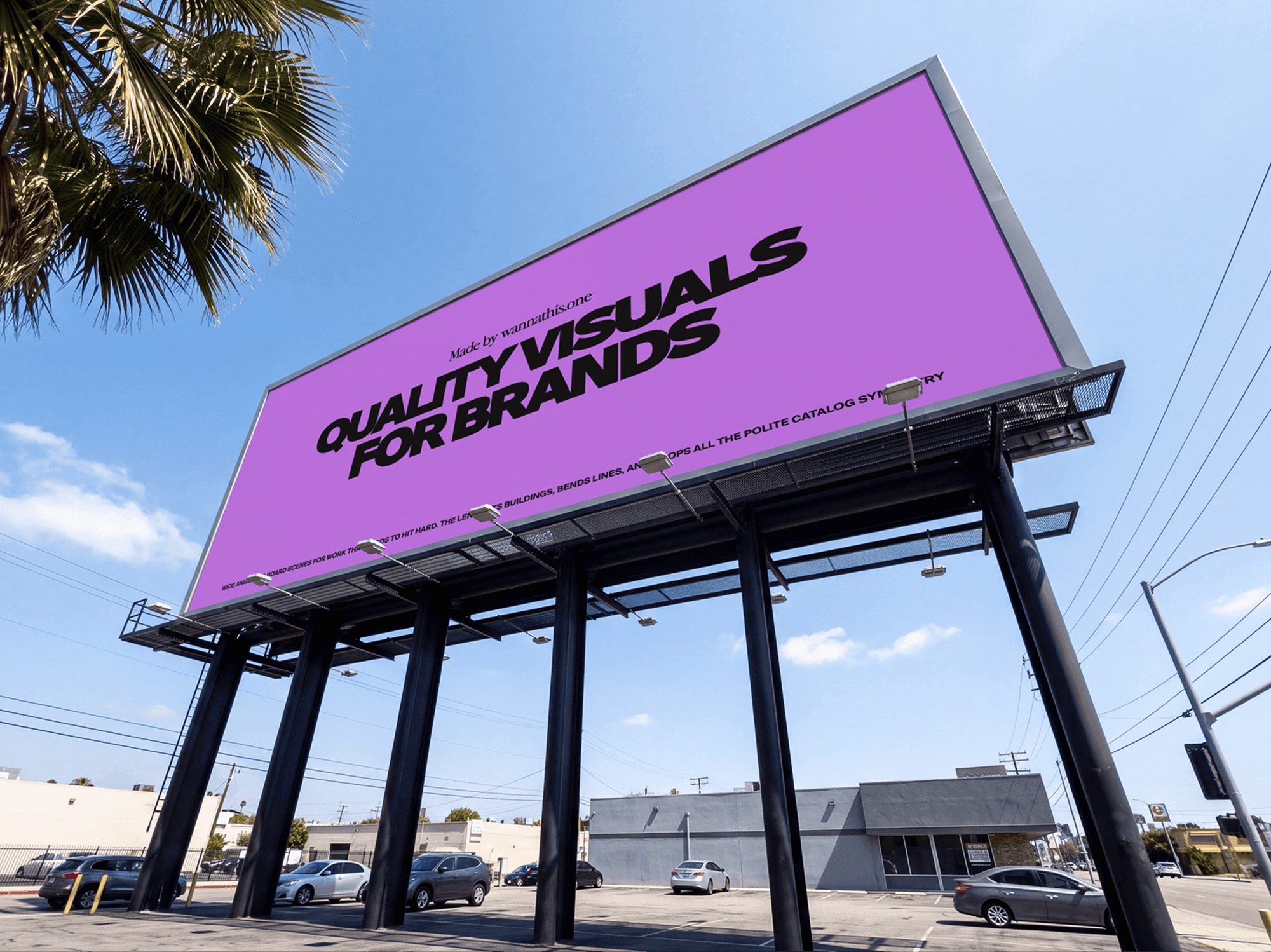 Wide Angle Billboard Mockups Image 6