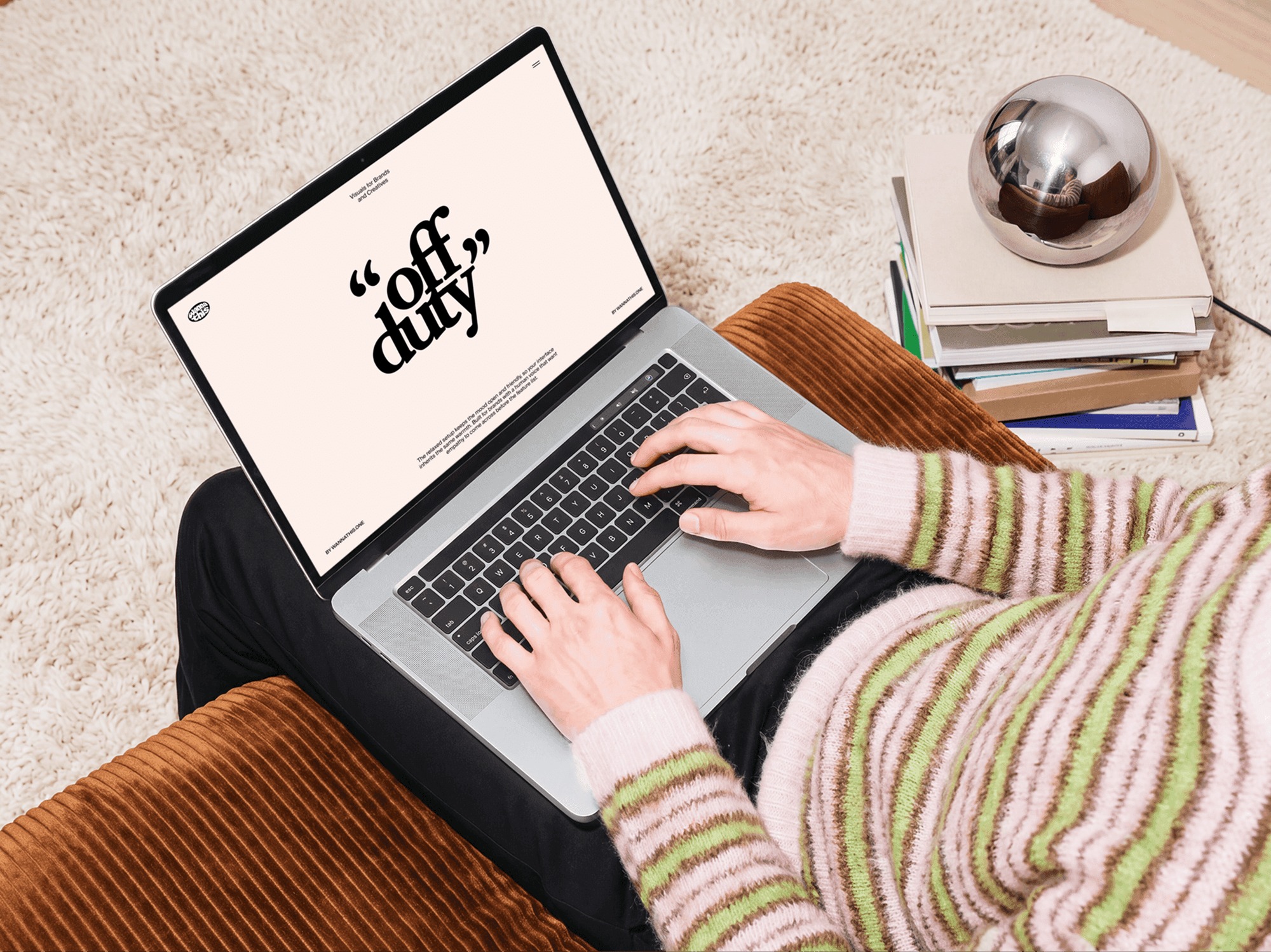 Off Duty MacBook Mockups Image 3