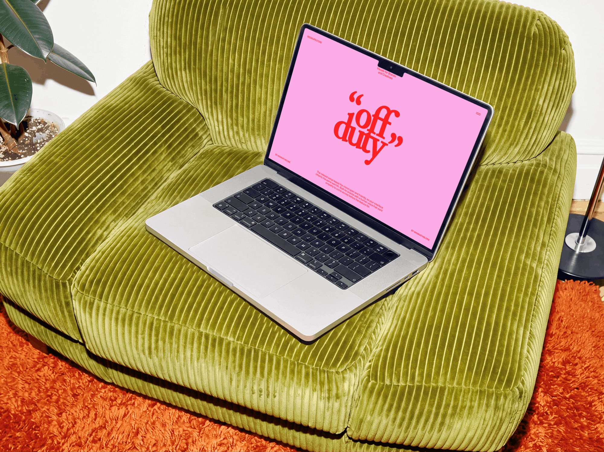 Off Duty MacBook Mockups Image 4