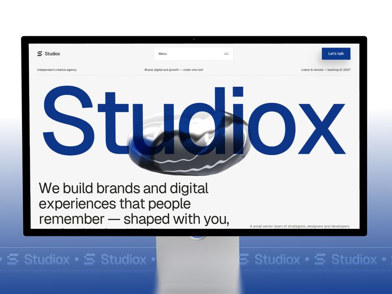 Studiox Creativee — Website Template for Framer