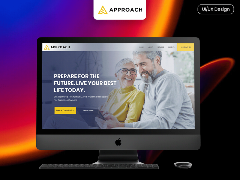 Approach website - UX/UI Design