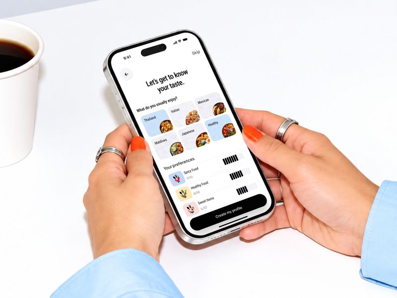 AI Taste Preference & Food Matching – Mobile App