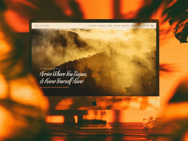 Soul Journey - Brand Strategy, UI/UX & Web Design