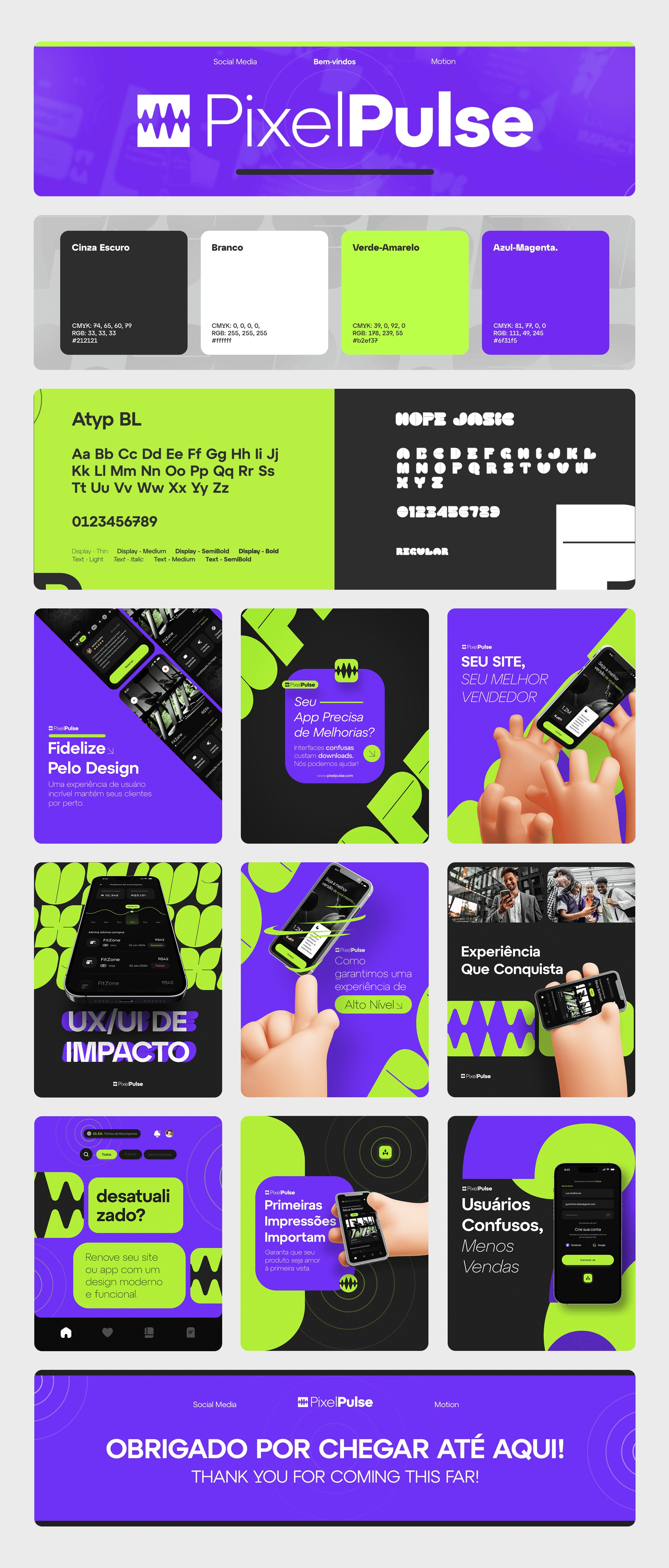 Social Media & Motion | Agência UX/UI
