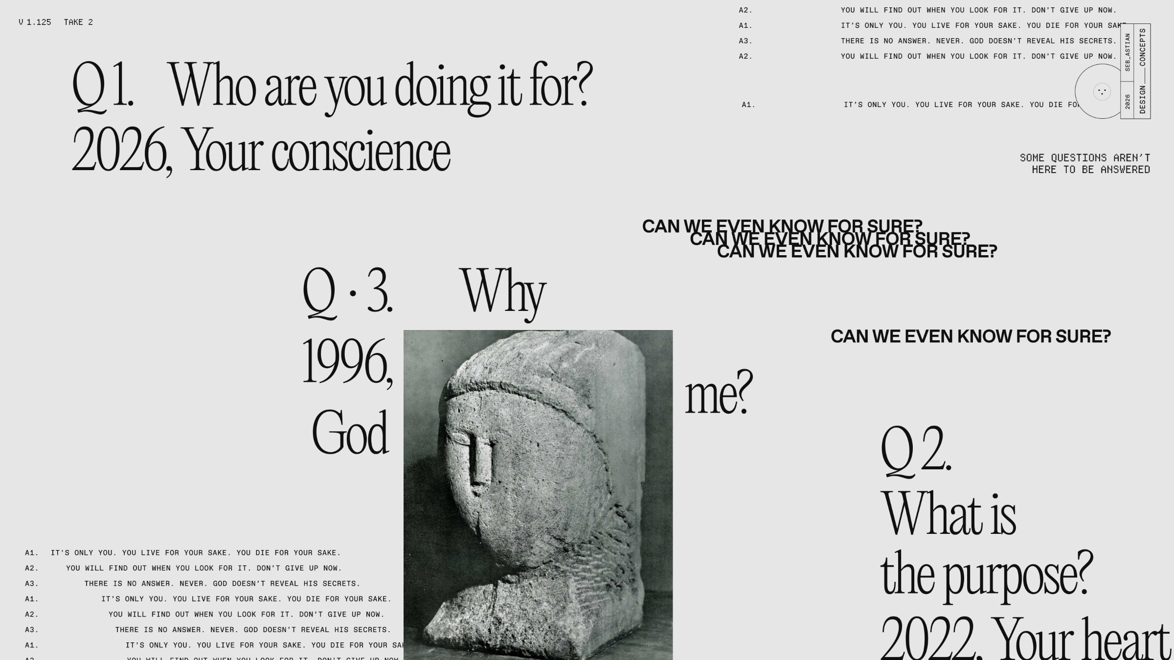 What we can't know - Editorial Design Image 0