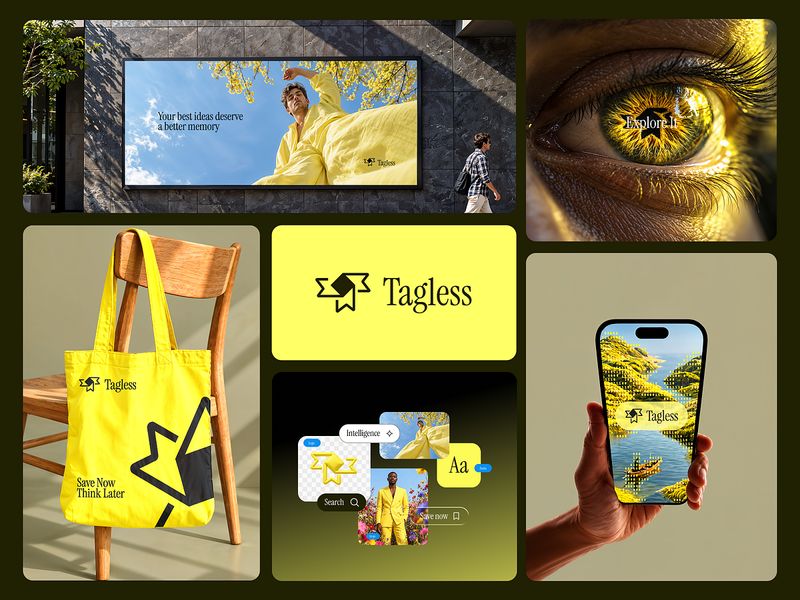 Tagless | AI-based Search Engine & Bookmark Brand Exploration