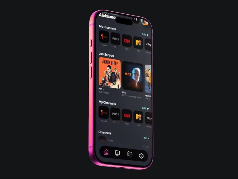Orion TV mobile app