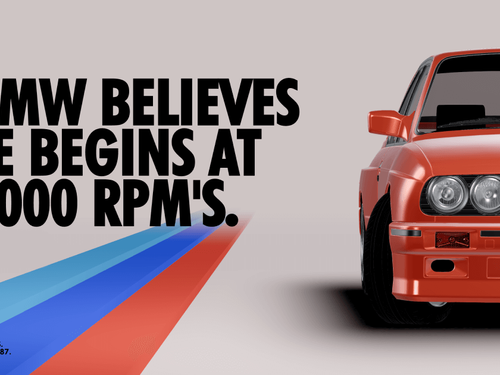 BMW E30 M3 | Made in PeachWeb 3D Website Builder