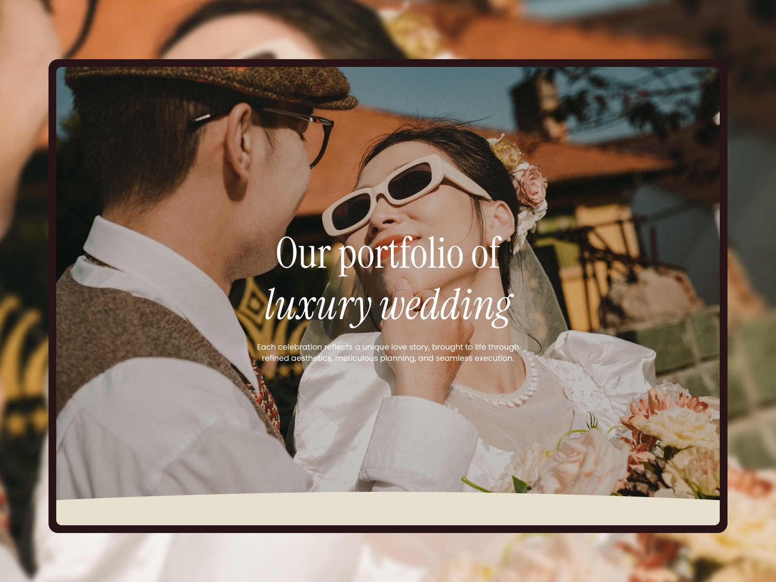 Lumene - Wedding Planner & Event Agency Framer Website Template Image 2